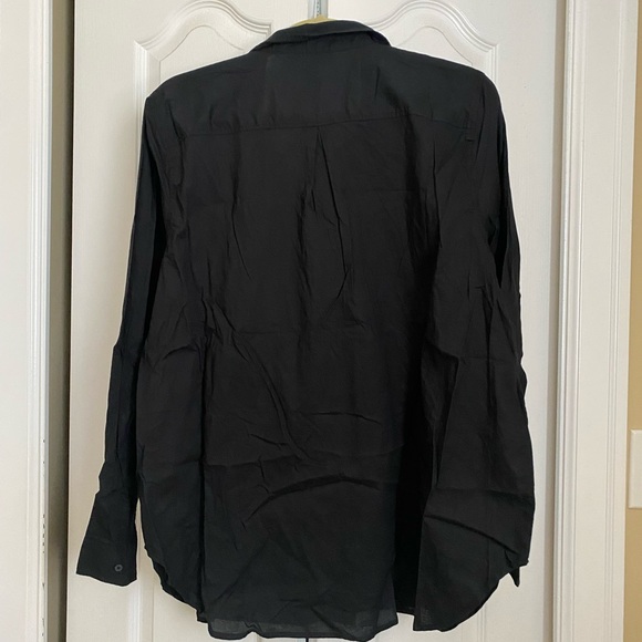 GAP - the classic shirt Black XL *nwt - Picture 2 of 5